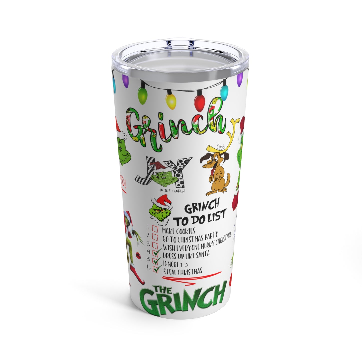 The Grinch Tumbler 20oz