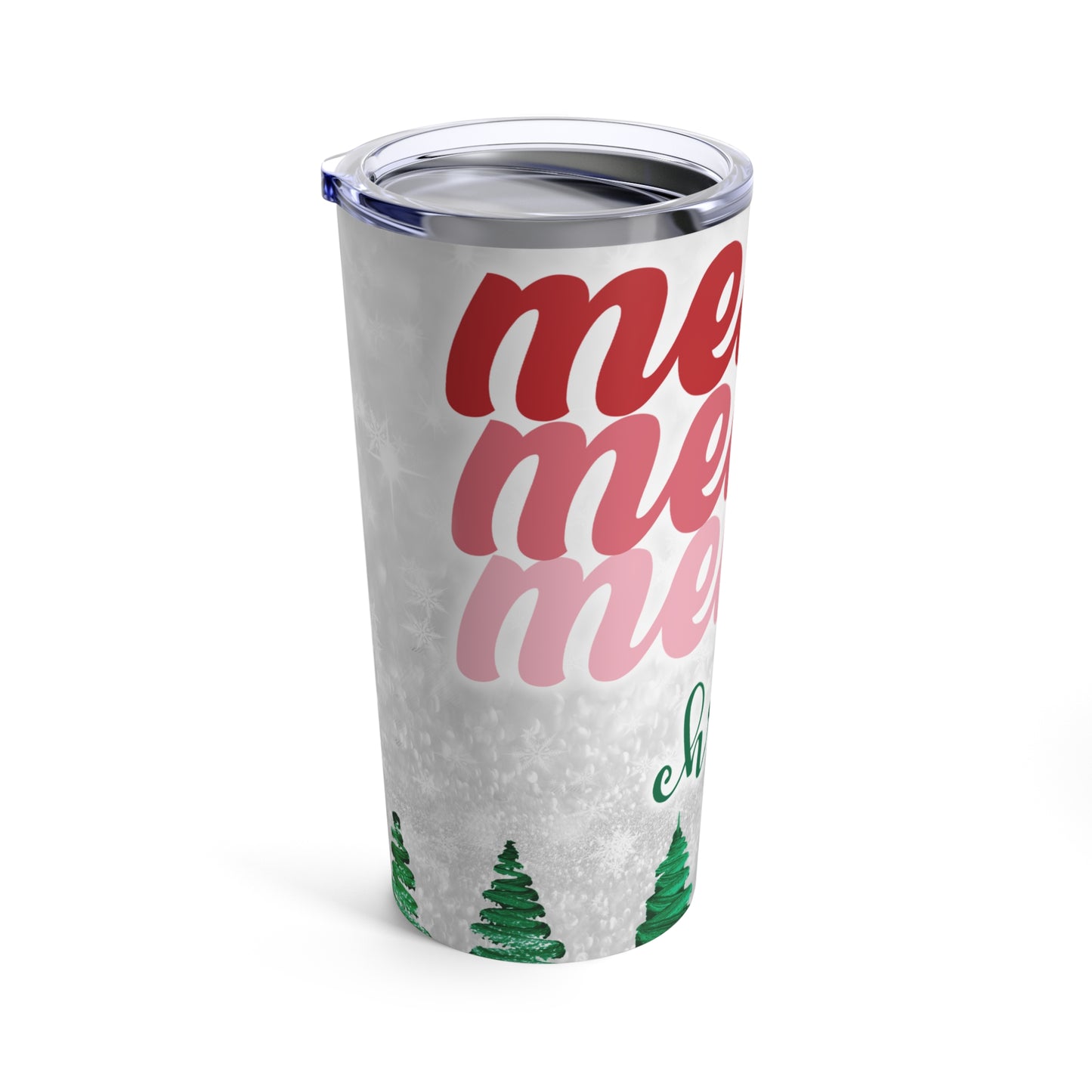 Merry Christmas Tumbler 20oz