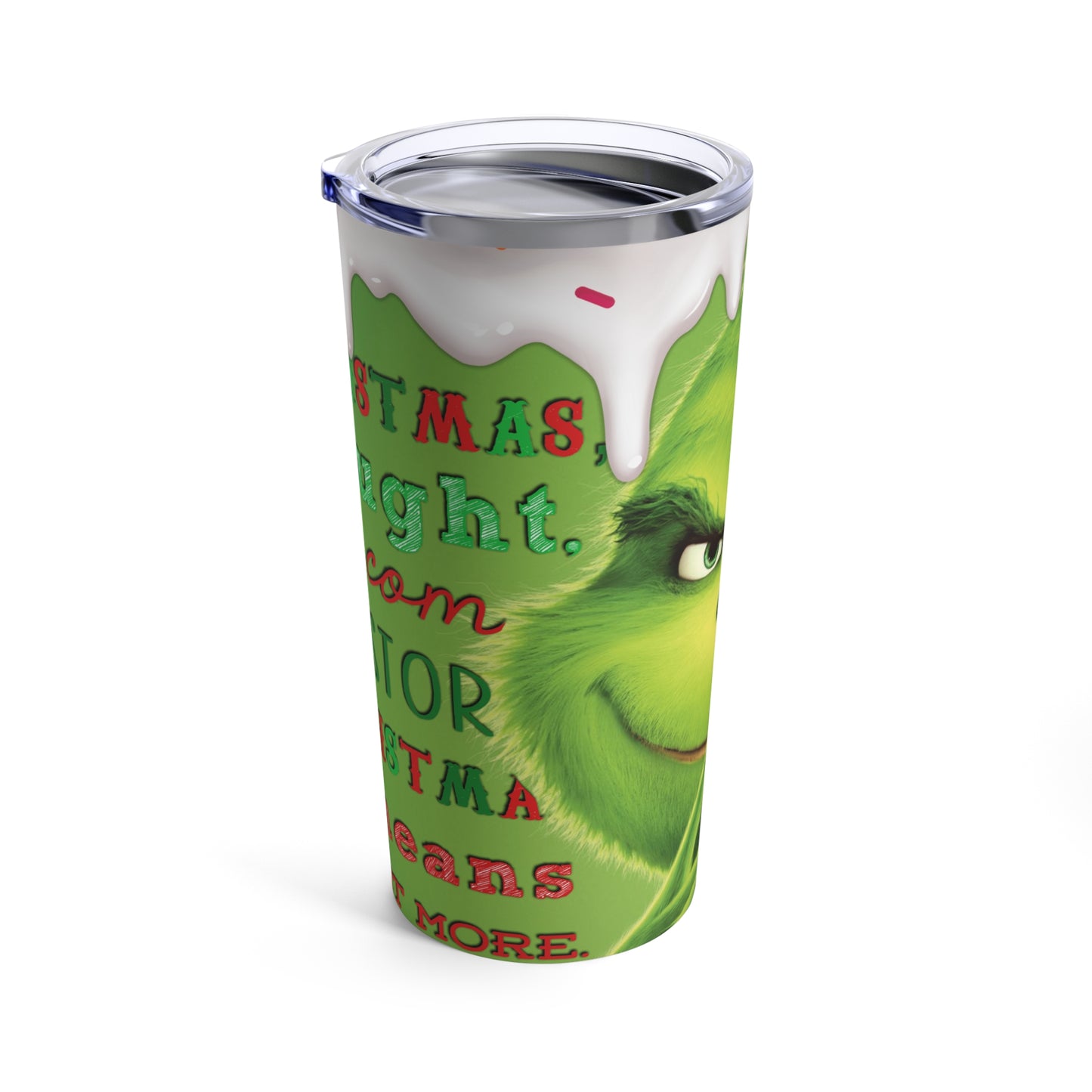 The Grinch Tumbler 20oz