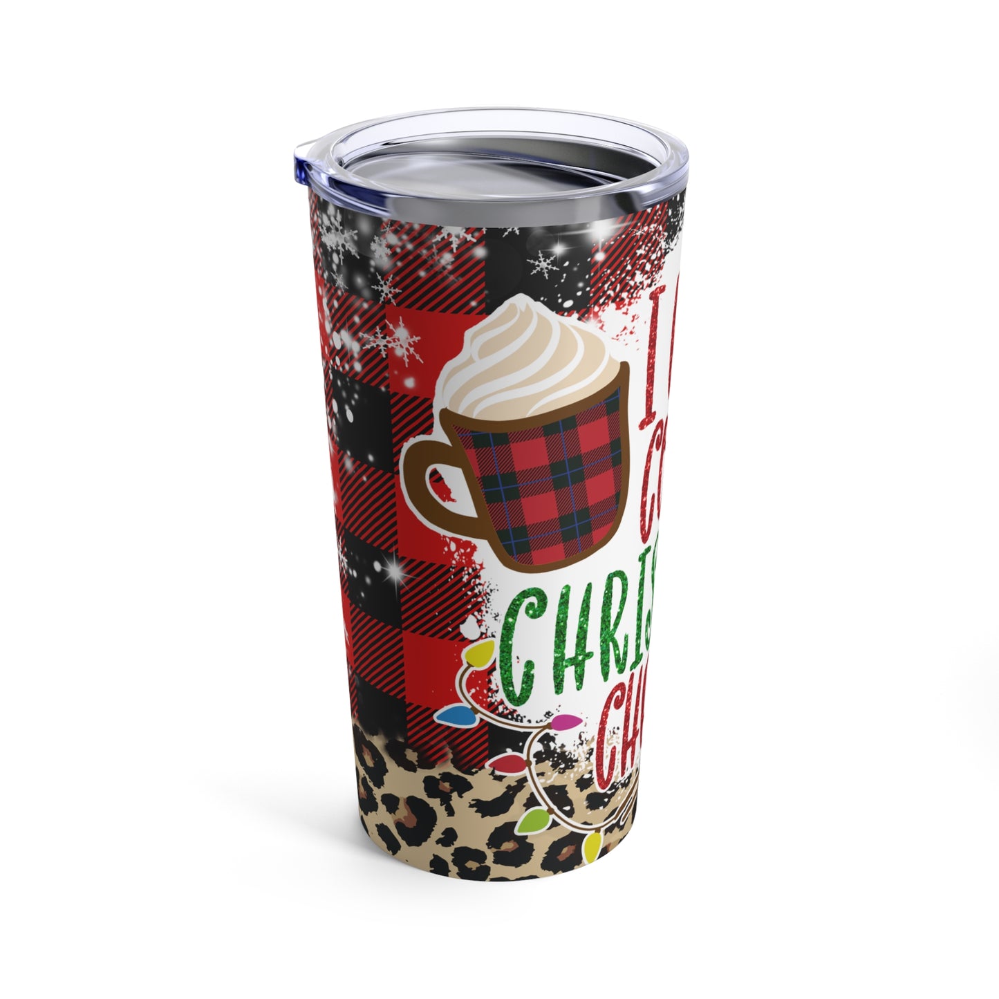 Coffee & Christmas Cheer Tumbler 20oz