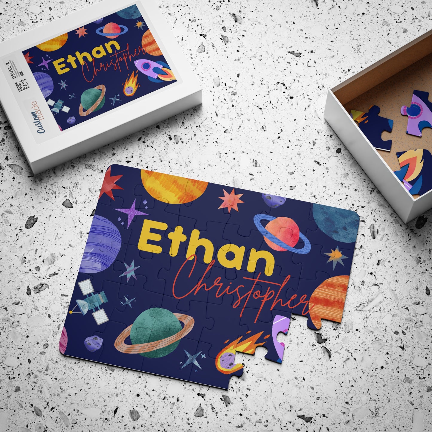 Out Of This World Personalized Kids' Puzzle, 30-Piece