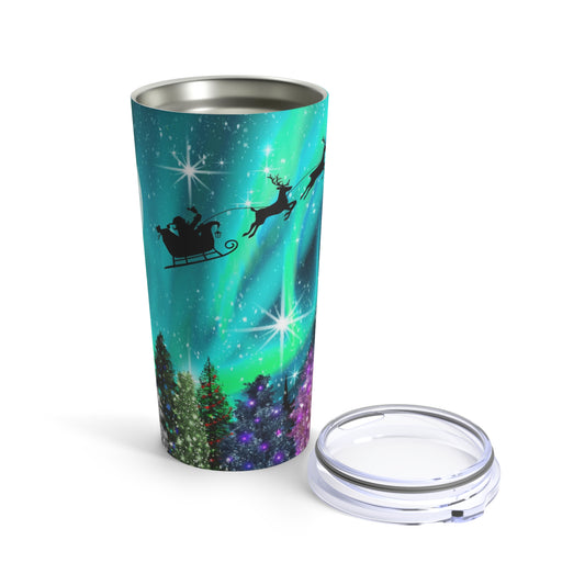 Santa's Sleigh Tumbler 20oz