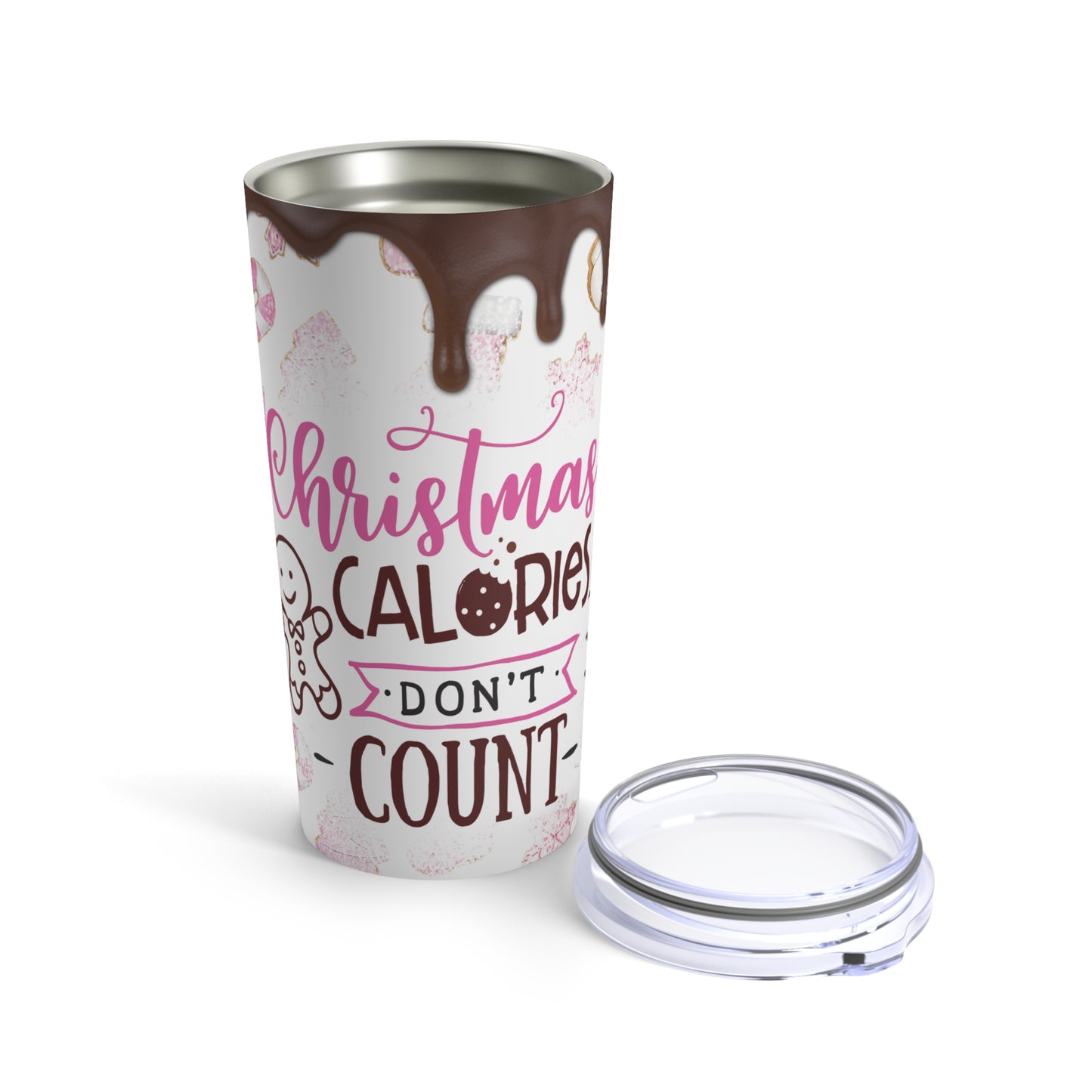 Christmas Calories Don't Count Tumbler 20oz