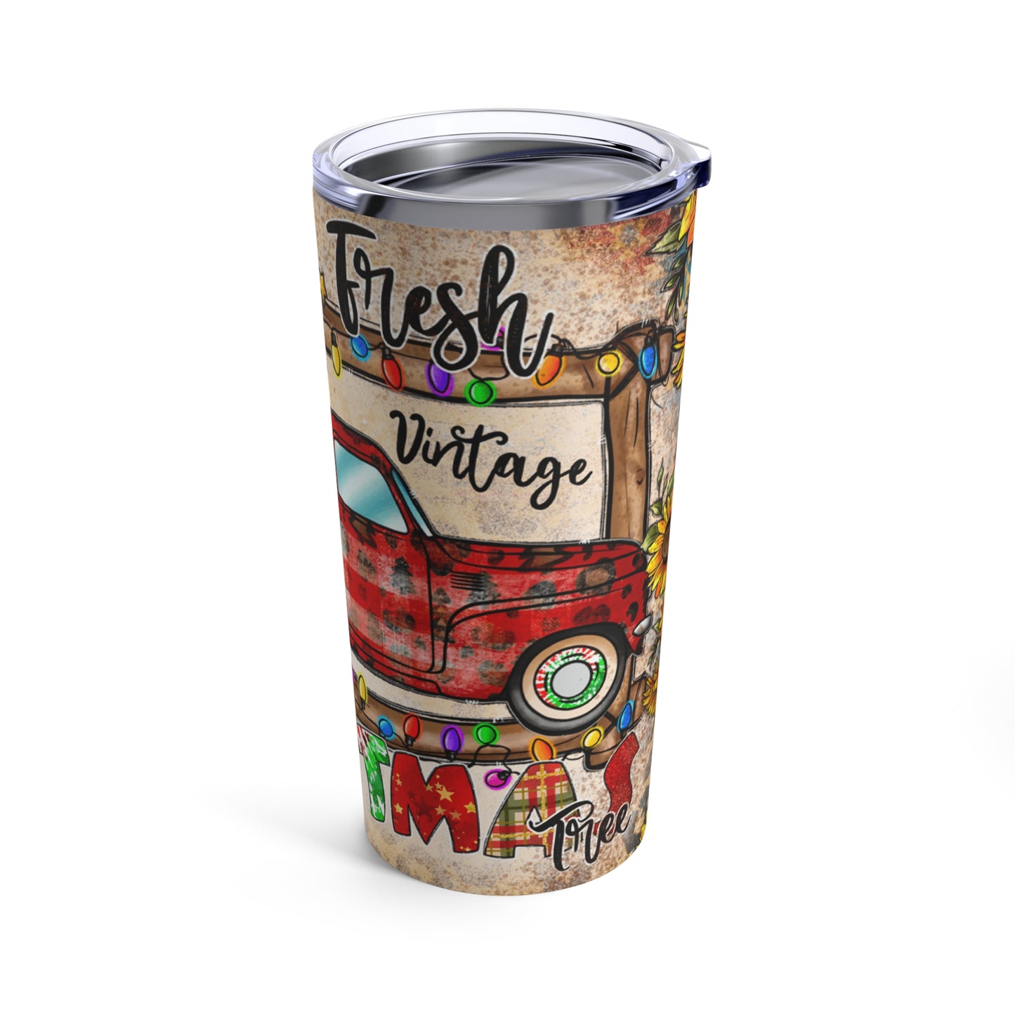 Farm Fresh Christmas Tumbler 20oz