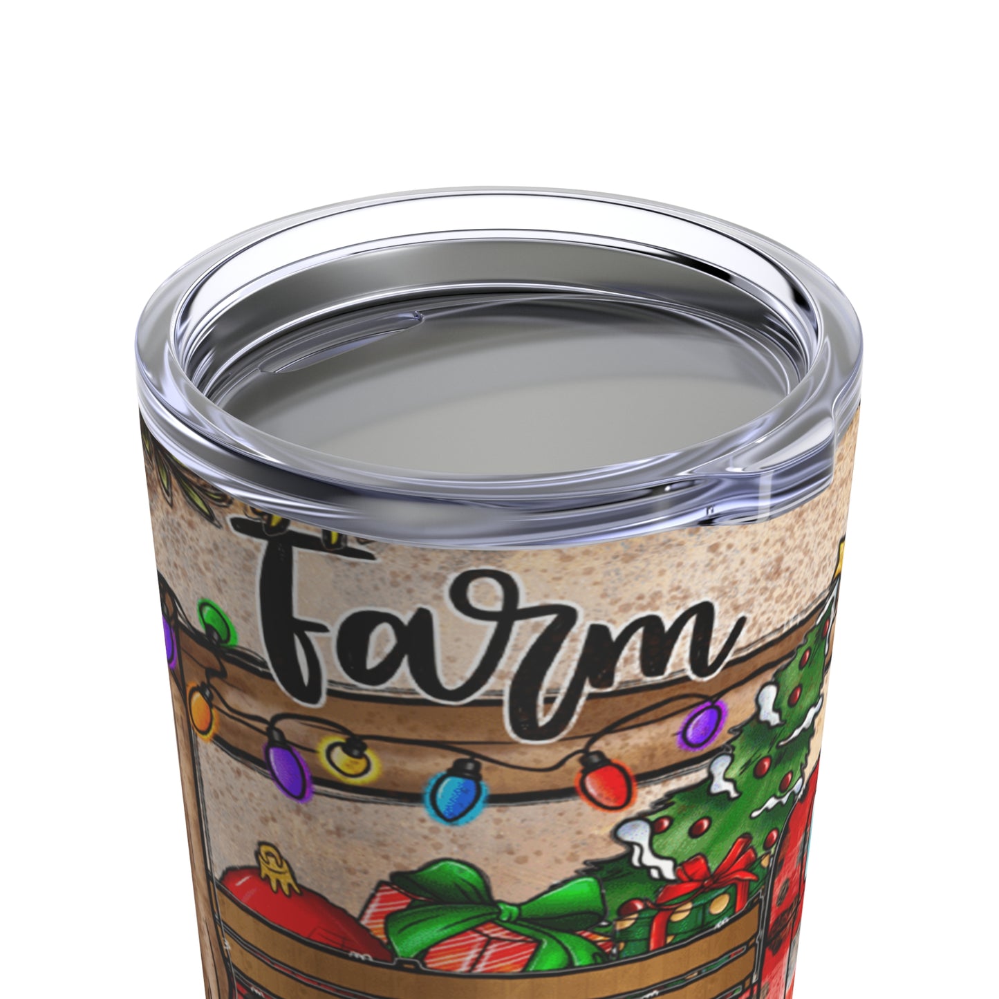 Farm Fresh Christmas Tumbler 20oz