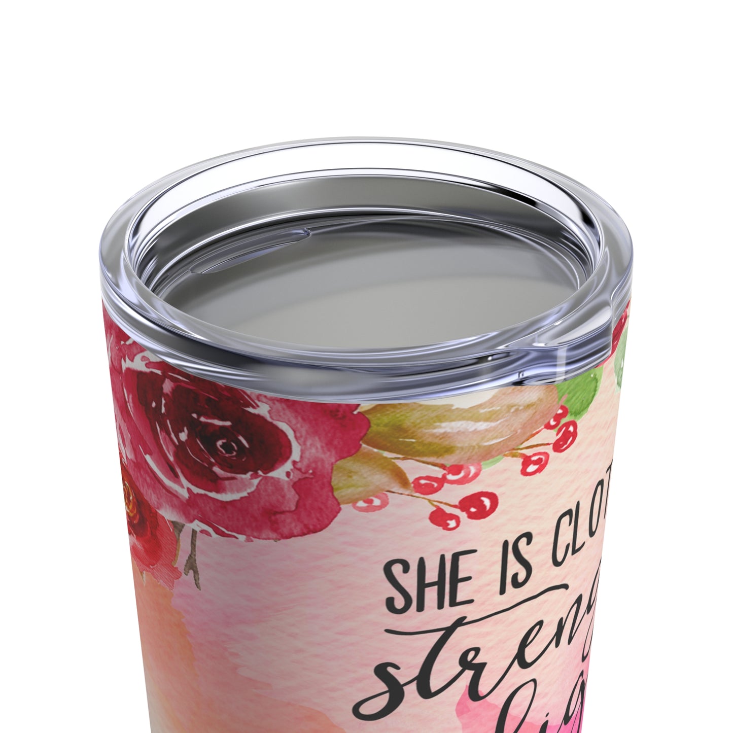 Proverbs 31:25 Tumbler 20oz