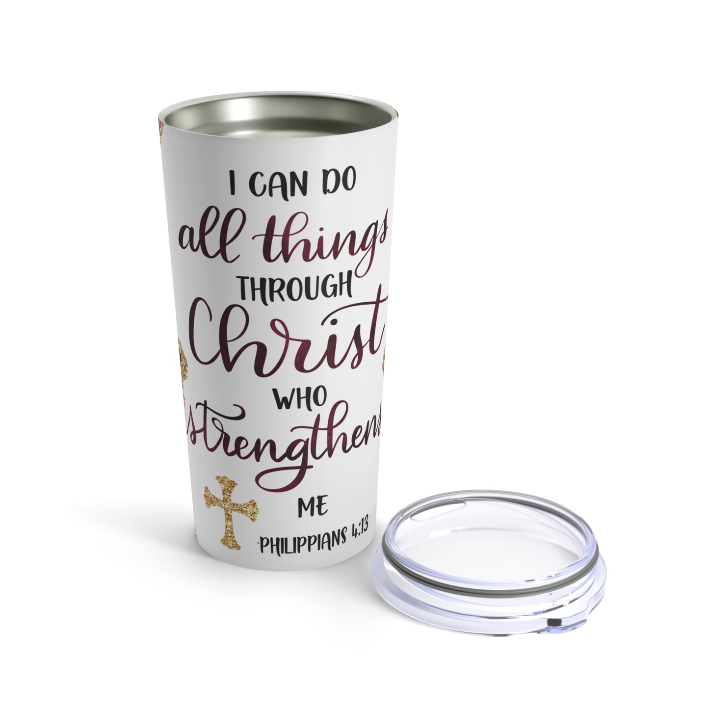 Philippians 4:13 Tumbler 20oz