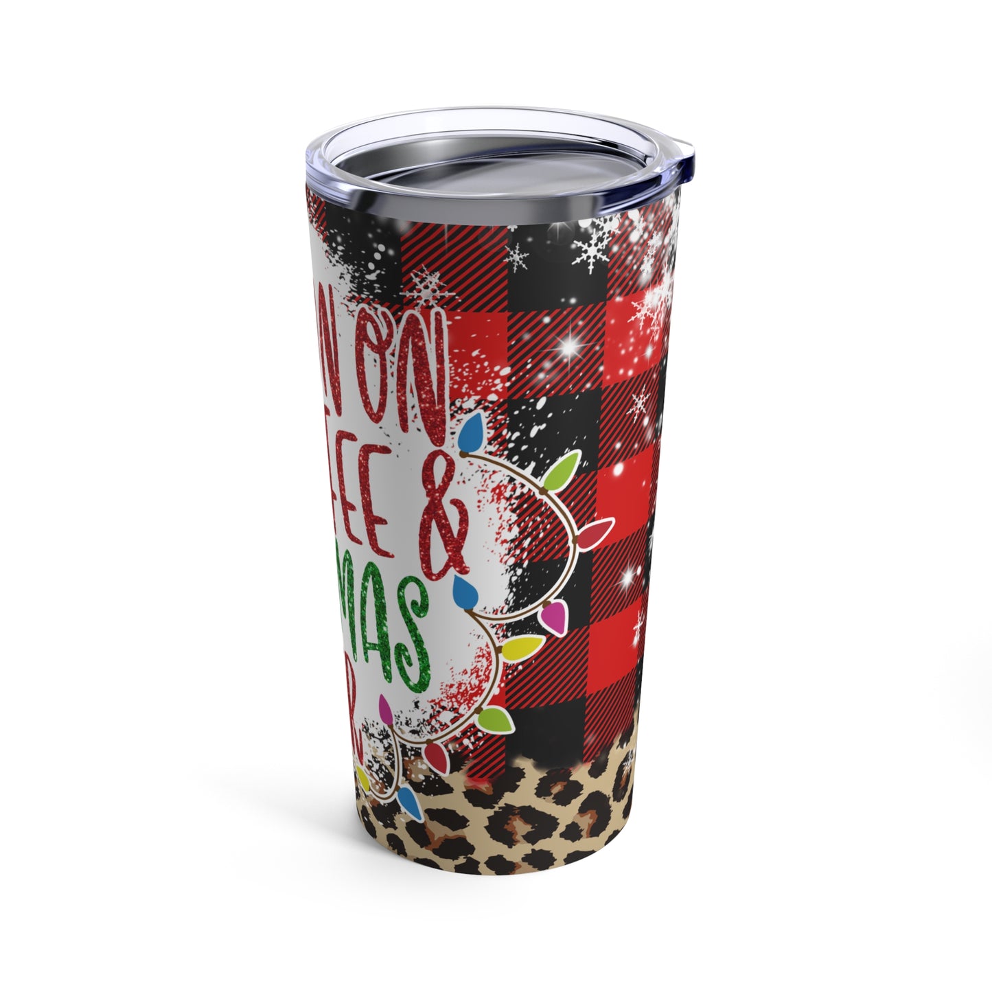 Coffee & Christmas Cheer Tumbler 20oz