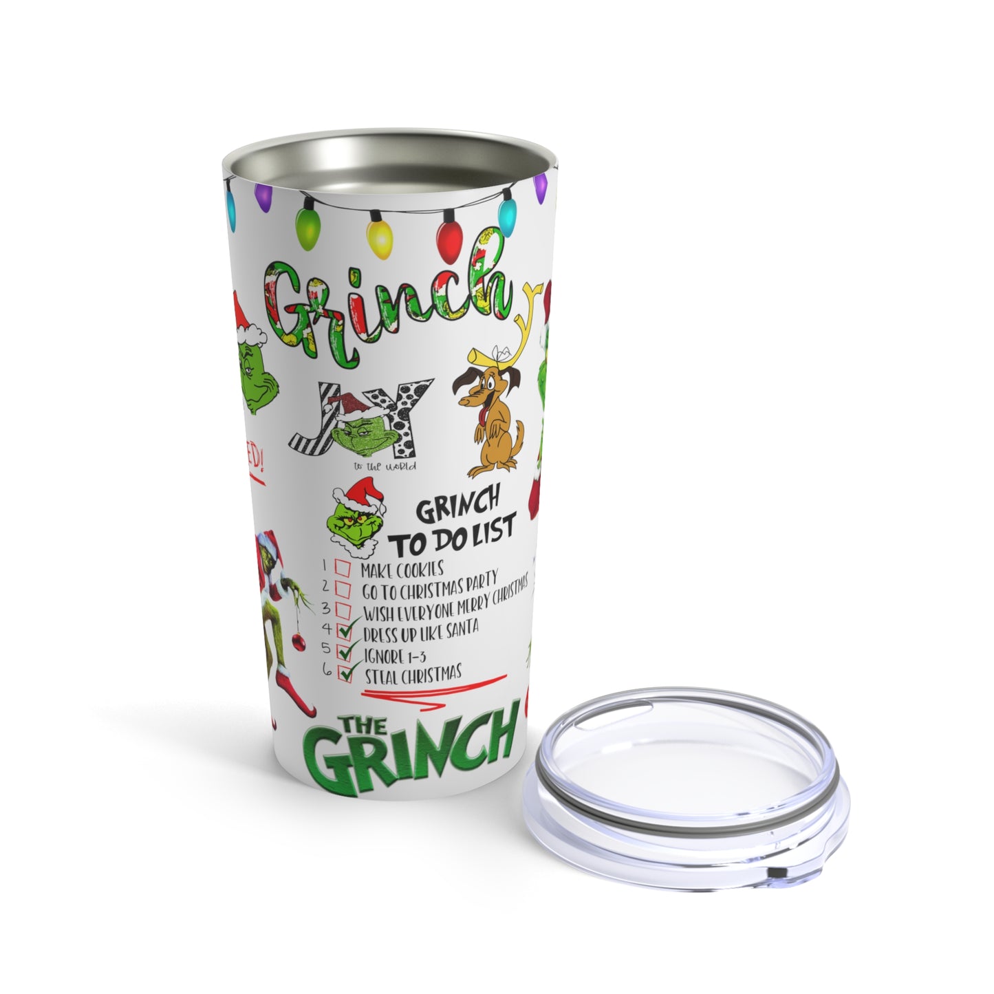 The Grinch Tumbler 20oz