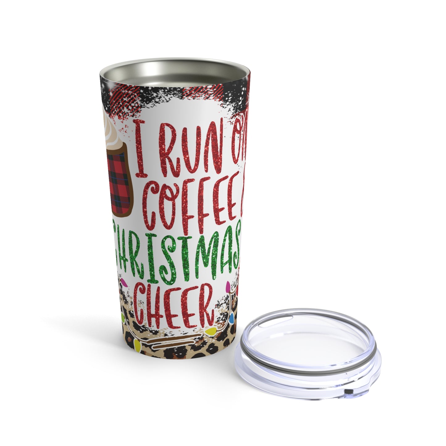 Coffee & Christmas Cheer Tumbler 20oz