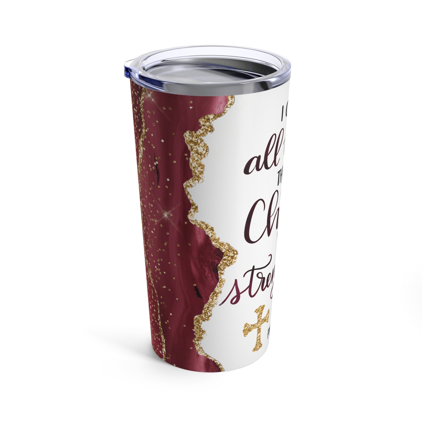 Philippians 4:13 Tumbler 20oz