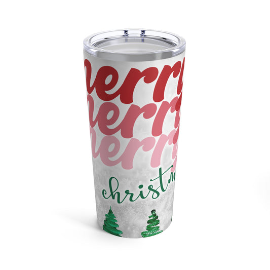 Merry Christmas Tumbler 20oz