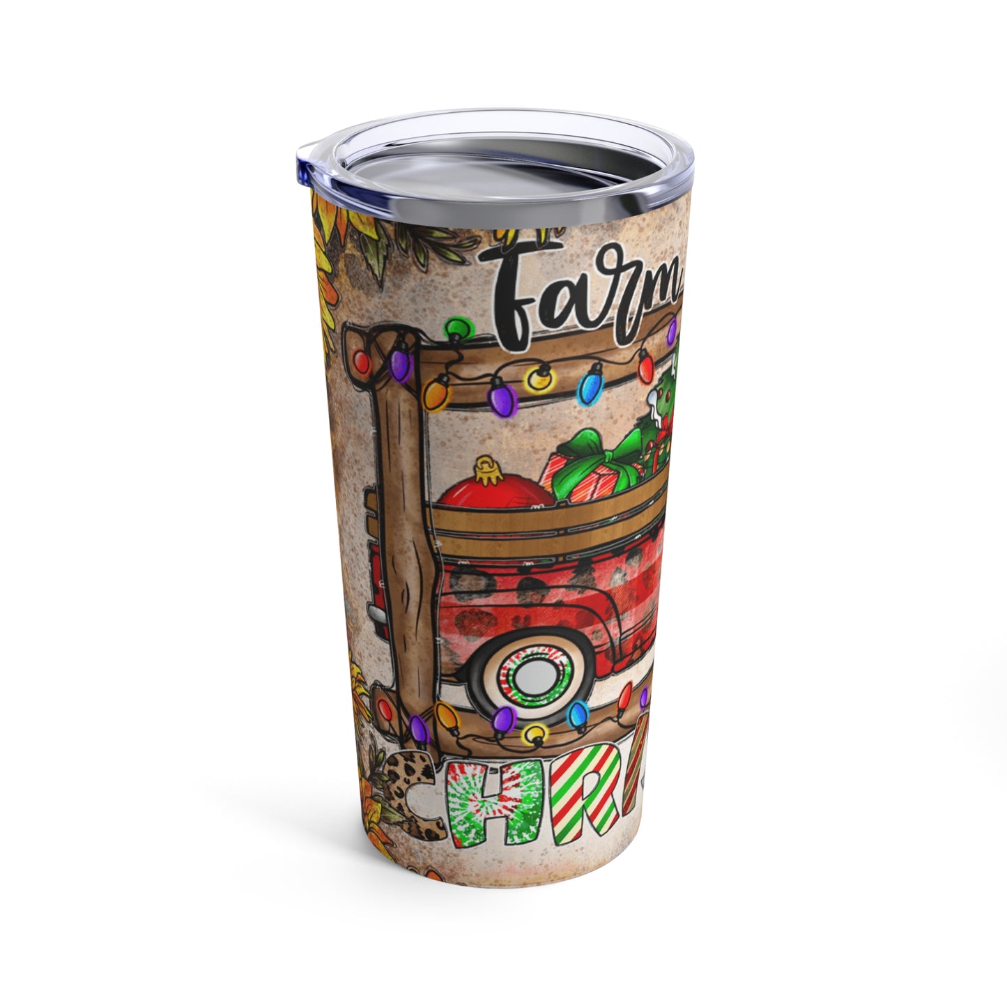 Farm Fresh Christmas Tumbler 20oz