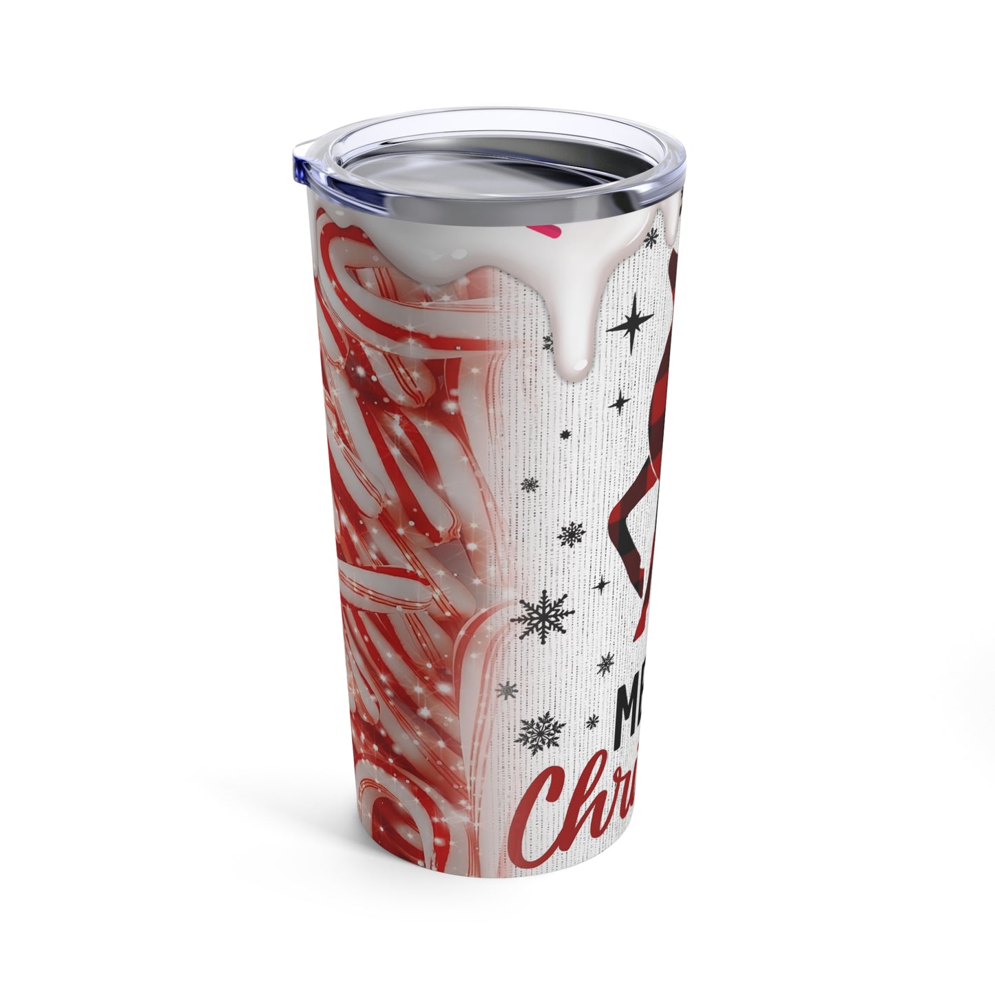 Plaid Deer Tumbler 20oz