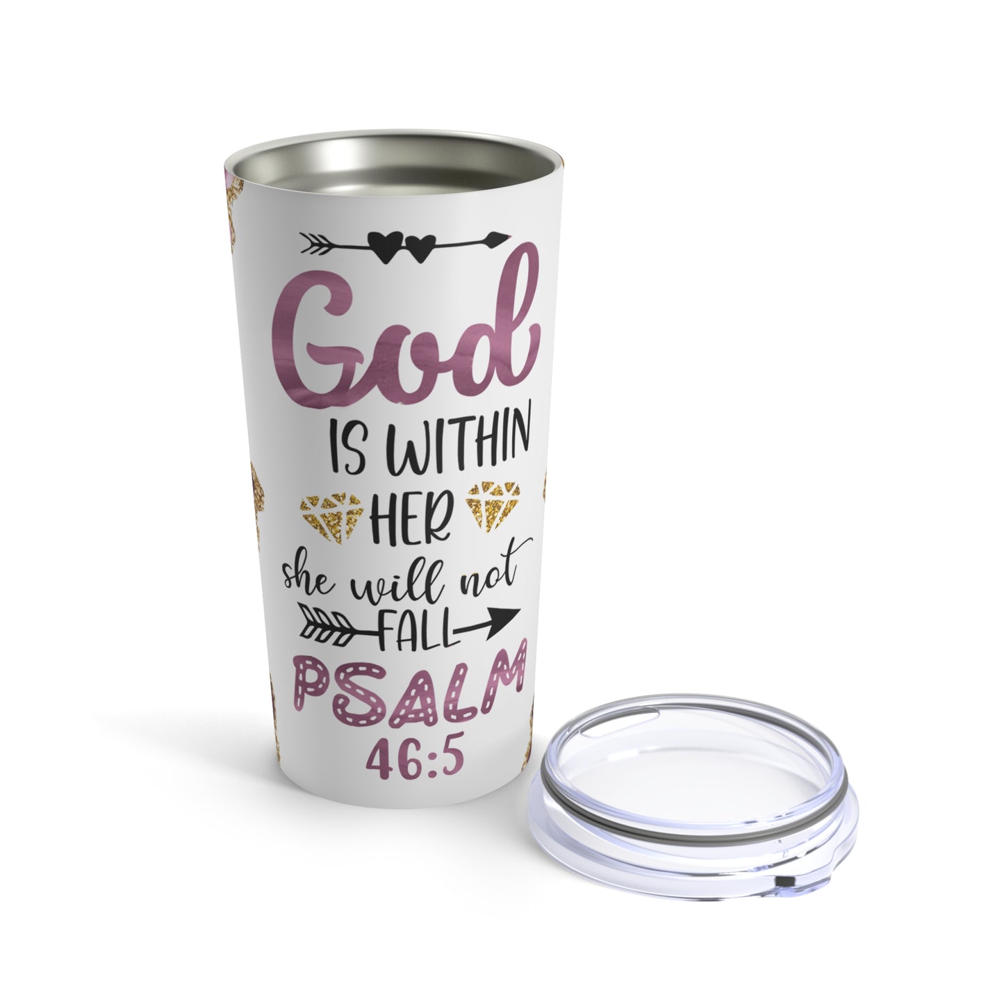 Psalm 46:5 Tumbler 20oz