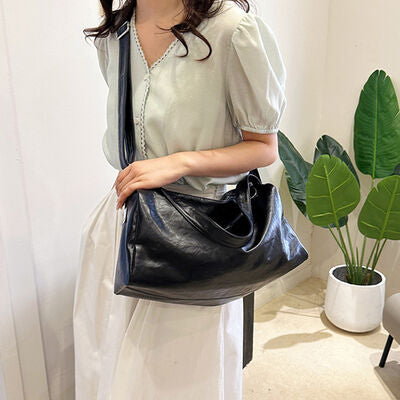 PU Leather Shoulder Bag