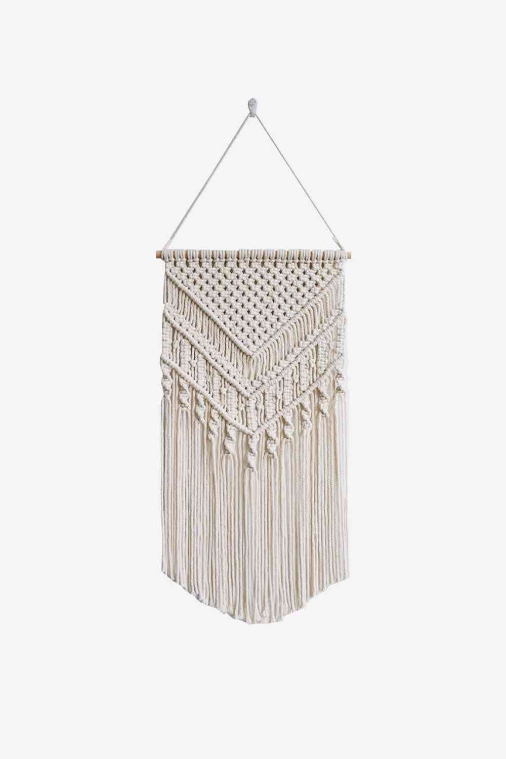 Warm Life Fringe Macrame Wall Hanging