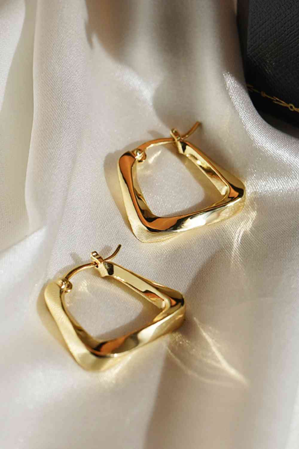 18K Gold Plated Irregular Geometric Earrings