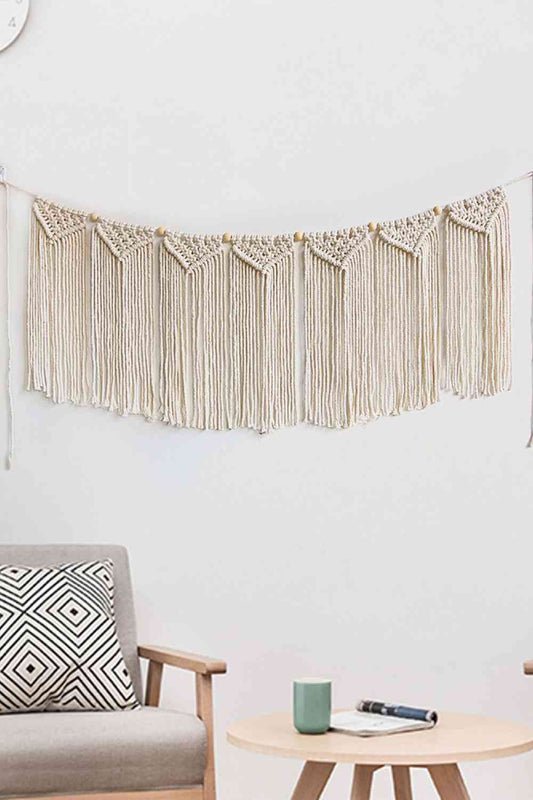 Fully Handmade Fringe Macrame Wall Hanging