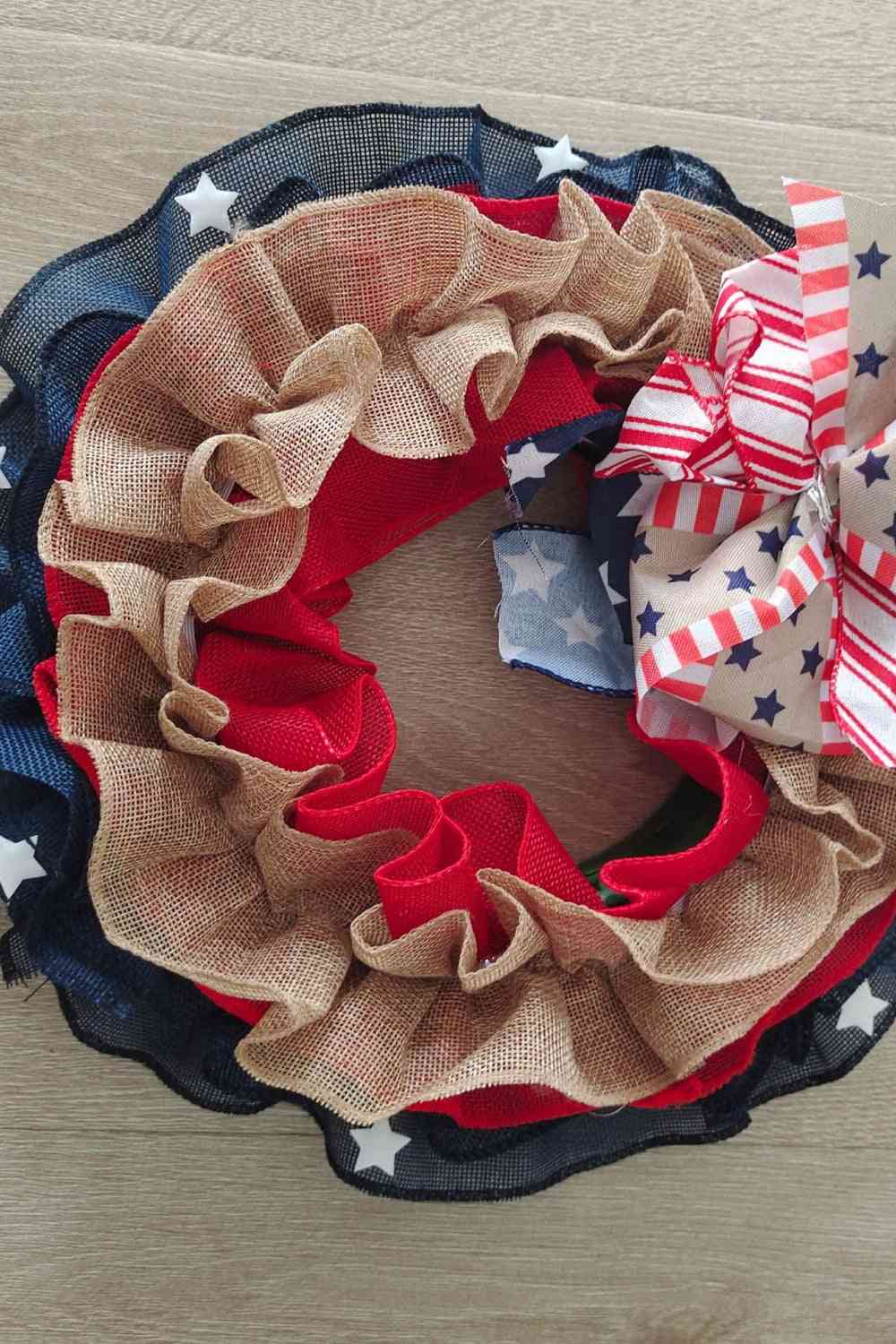 Independence Day Knit Wall Wreath