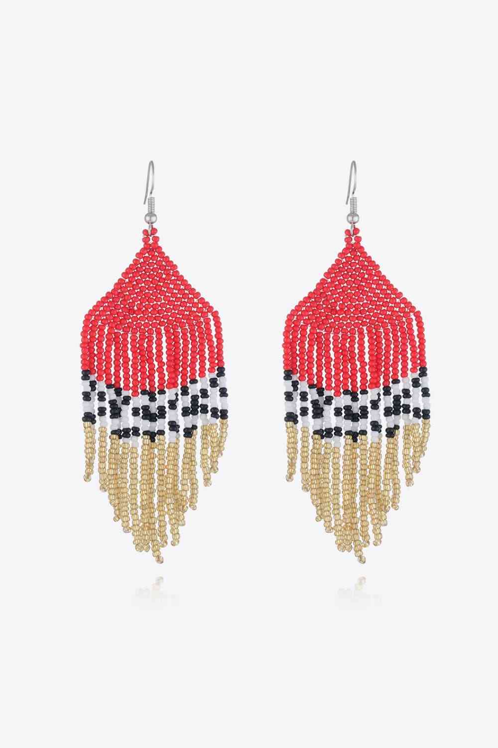 Beaded Dangle Earrings