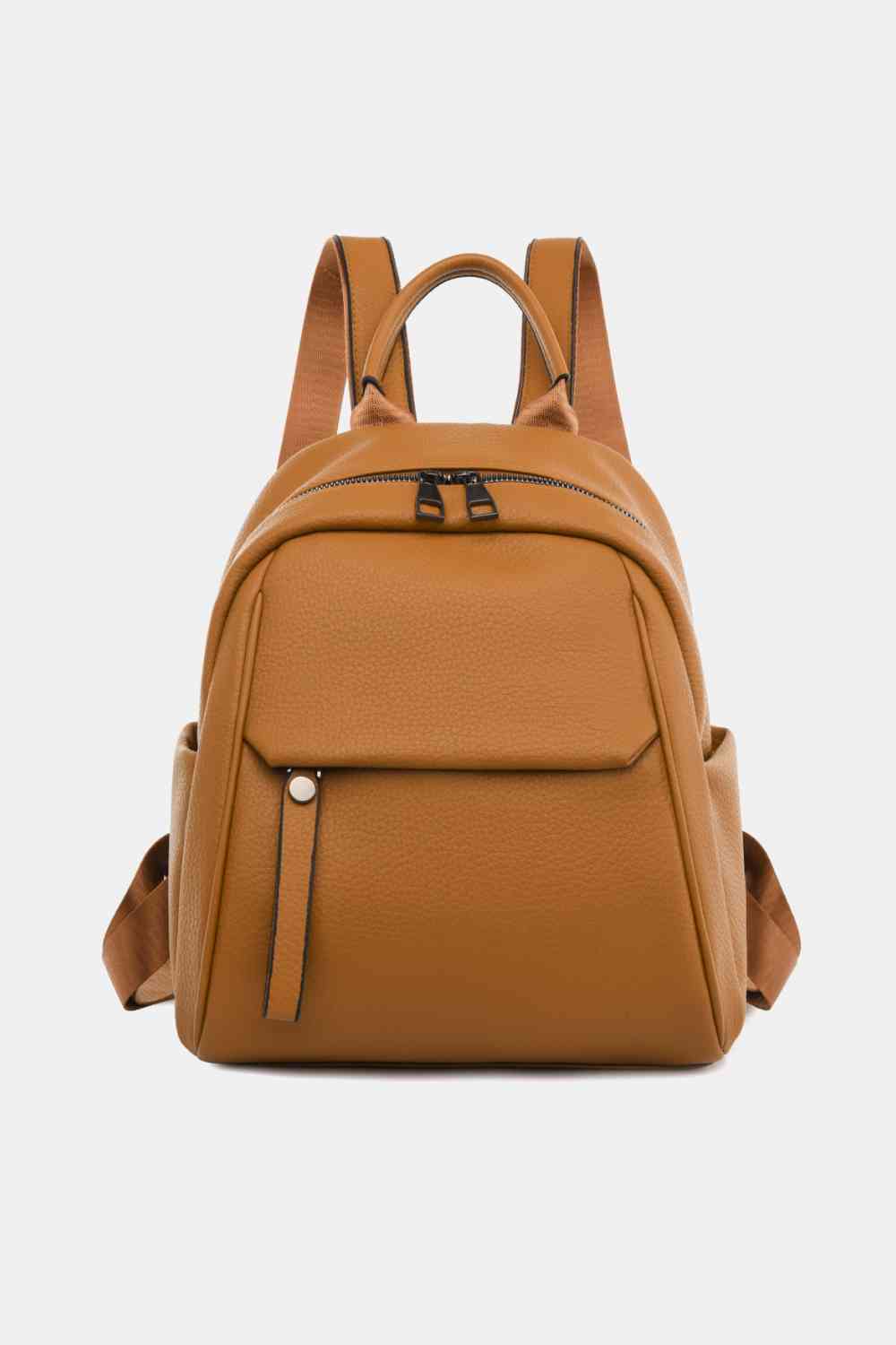 Medium PU Leather Backpack